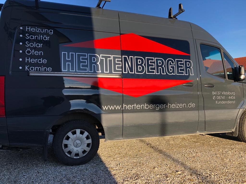 Fahrzeugbeschriftung Hertenberger