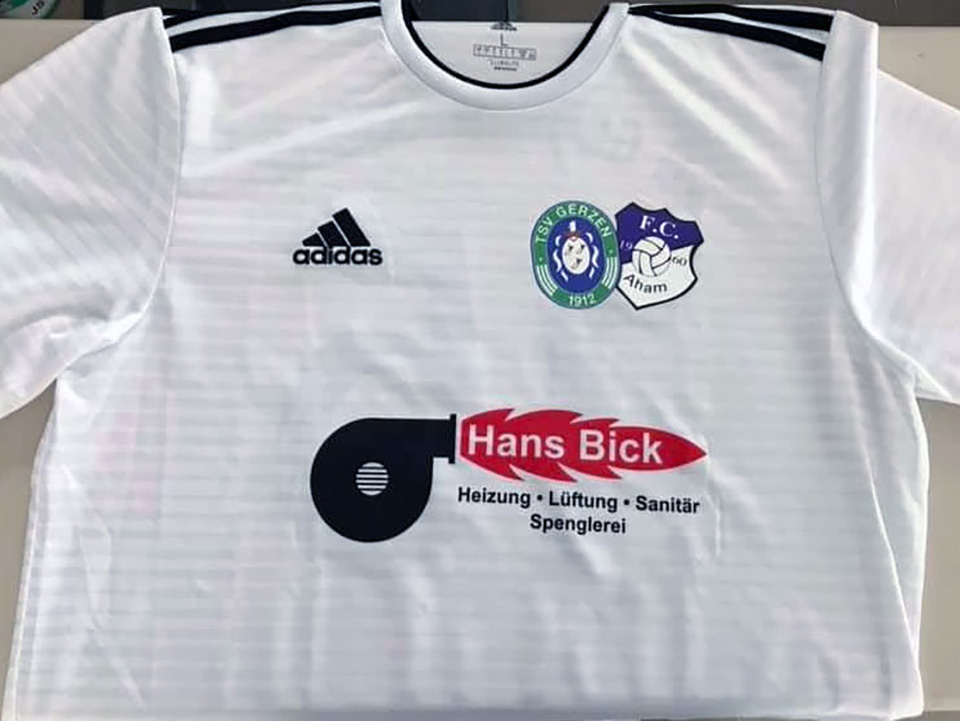 Trikot F.C Aham vorne